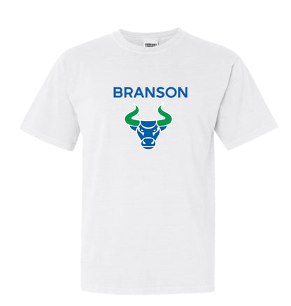 ECO Branson Fan Gear - Short Sleeve White T-Shirt