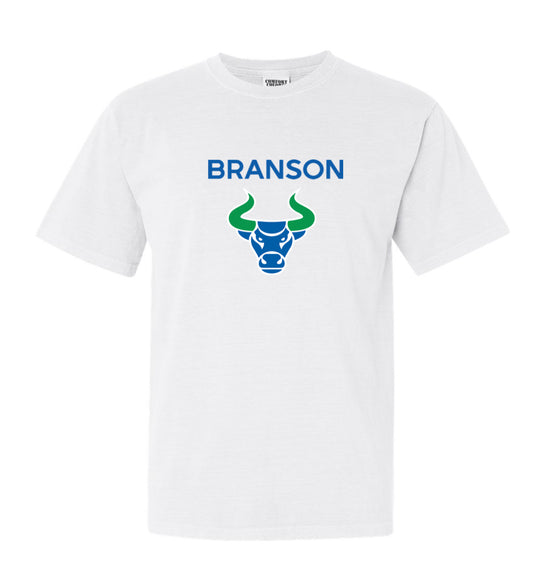 ECO Branson Fan Gear - Short Sleeve White T-Shirt