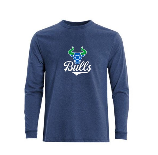 ECO Bulls Long Sleeve Shirt in Grey or Blue by Recover