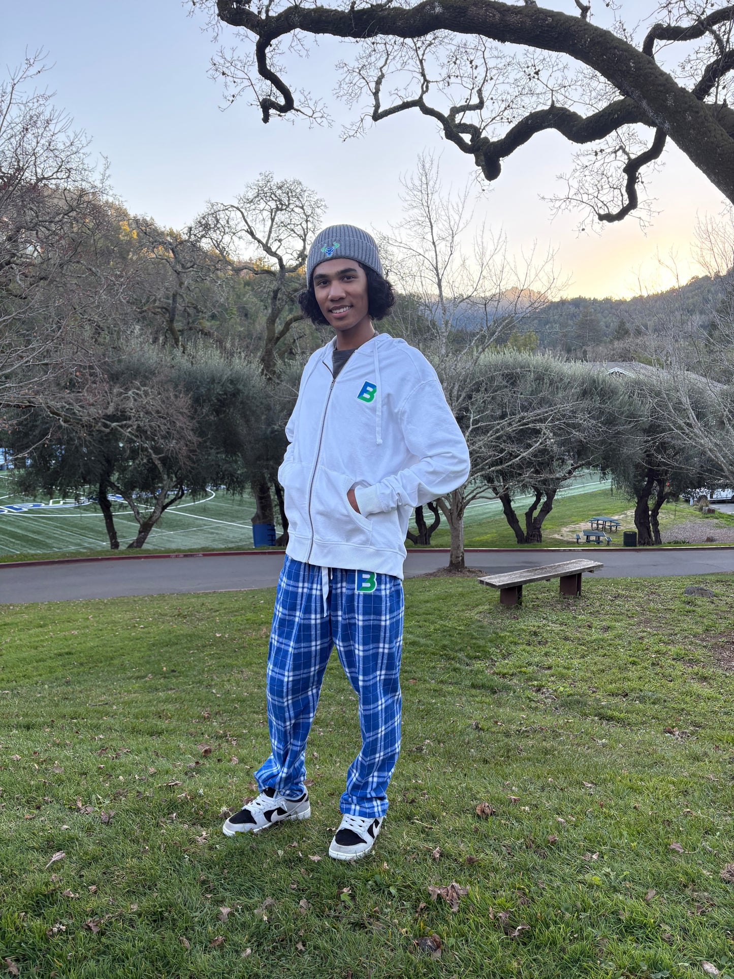 B Unisex Fleece PJ Pants